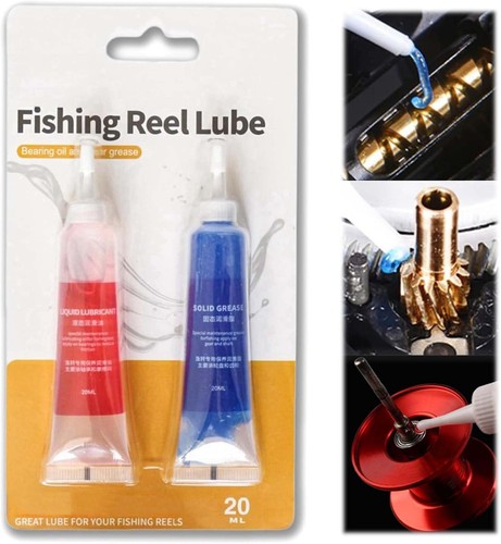 Fishing reel grease and - fishing,
