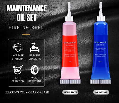 Fishing reel grease - reel, &