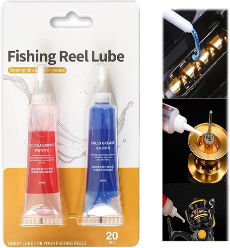 Fishing reel grease and oil - grease,