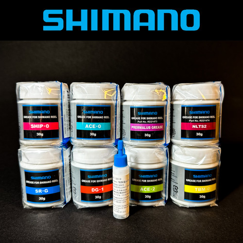 Shimano reel grease oil - reel, &