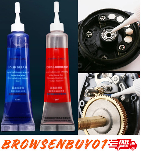 Fishing reel grease - , and
