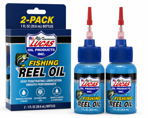 Lucas oil fishing reel - reel, 1