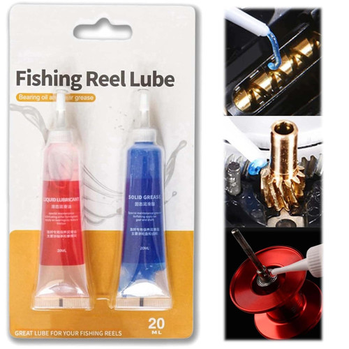 Fishing reel grease and - grease,