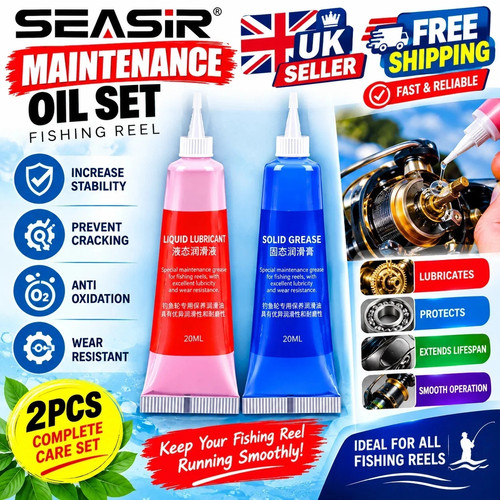Fishing reel grease and oil - grease,