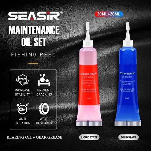 Fishing reel grease and oil - fishing,