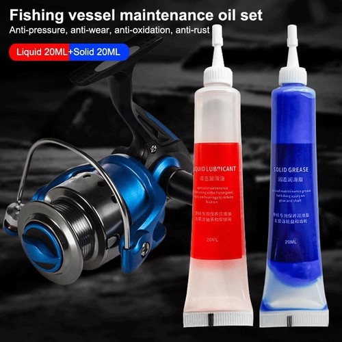 Fishing reel grease and oil - reel,