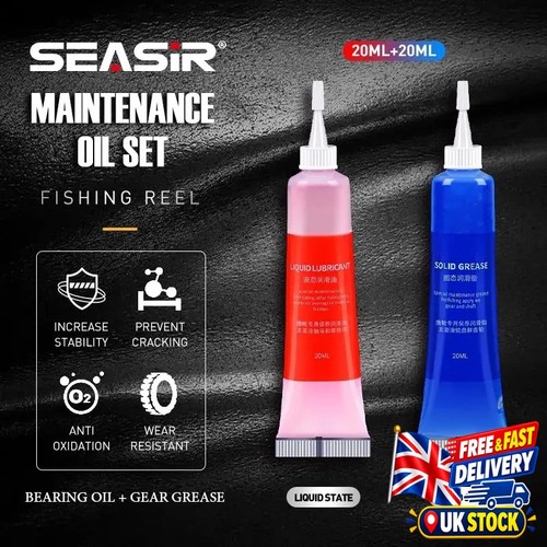 Fishing reel grease and oil - fishing,